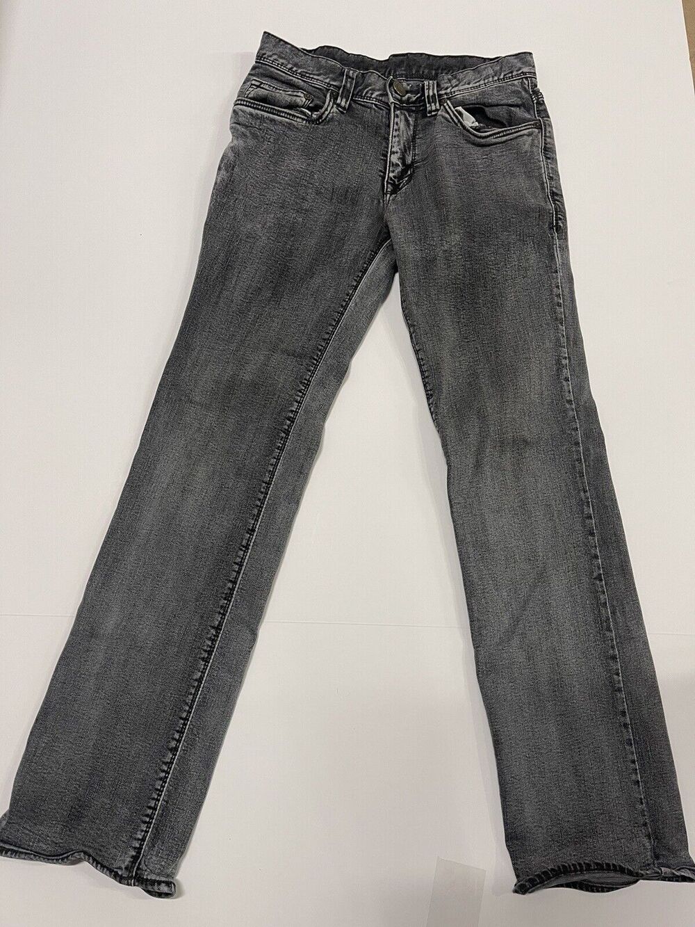Arizona Jeans 30x30 Skinny Zip Medium Wash Black Denim Emo Y2K